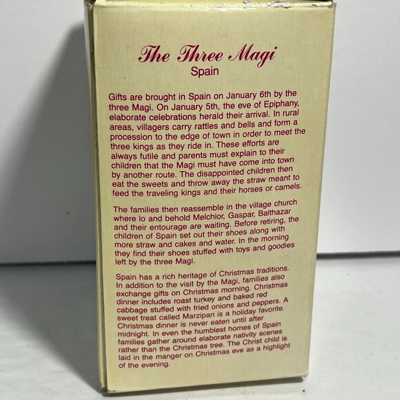 International Santa Claus Collection Three Magi Spain Figurine 1995 - Picture 8 of 8